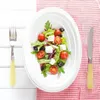 Vergionic 8053 Assiette ovale, plastique, 14,5 x 21,5 cm, Voir les images du produit 6