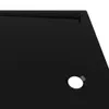 vidaXL Duschtasse ABS Rechteckig Schwarz 80x90 cm Produktbild-Vorschau 7