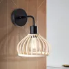 BRILLIANT Wandleuchte Norah braun IP20 E27 40 Watt dimmbar Produktbild-Vorschau 3