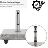 Doppler Balkon Schirmständer Granit 25 kg mit Rollen 32 x Produktbild-Vorschau 4