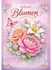 Blumen Malbuch für Erwachsene mit 50 schönen Ausmalmotiven Produktbild-Vorschau 1