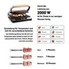 Lauben LBNCG2000SB Lauben Kontaktgrill 2000SB               Voir les images du produit 14