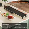 COSTWAY Teppanyaki gril 1800W, elektrická grilovacia doska, Náhľad obrázku produktu 2