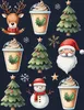 Rentier Kaffee Weihnachtsoutfit - Weihnachten Produktbild-Vorschau 3