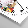 Wanduhr - Quadrat - Glasuhr - Spielzeug Kinder Spaß Freunde Produktbild-Vorschau 5