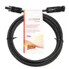 Kabel fotowoltaiczny 6 mm² z wtyczką 1 m, czarny Podgląd zdjęcia produktu 5