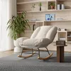 CDGlobal Fauteuil à bascule, Fauteuil à bascule moderne Voir les images du produit 1