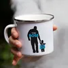 Der Chef Der Echte Chef Emaille Tasse Vatertagsgeschenk Produktbild-Vorschau 4