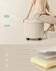 Kulatý taburet SONGMICS, podnožka s úložným prostorem, Náhled obrázku produktu 3