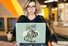MuchoWow® Laptop Aufkleber Sticker Cover Motorrad - Retro - Produktbild-Vorschau 5