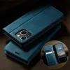 Étui en cuir pour iPhone 14, protection RFID, fermeture Voir les images du produit 6