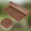 A rolled-up mat made of natural fibers, with a close-up inset showing the texture. Podgląd zdjęcia produktu