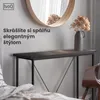 IvoQ Sidetables - sada 2 ks - čierna - úzke industriálne Náhľad obrázku produktu 6