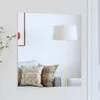 vidaXL Nástenné zrkadlo štvorcové 60 x 60 cm Tvrdené sklo Náhľad obrázku produktu 2