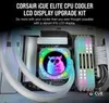 Corsair iCUE ELITE, Anzeige, Schwarz, Transparent, Produktbild-Vorschau 6