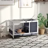 PawHut klatka dla małych zwierząt na kółkach, domek dla Podgląd zdjęcia produktu 2