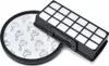 Two vacuum cleaner filters are shown against a white background. Produktbild-Vorschau