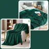 Kuscheldecke 160x200 Cm Grün – Große Warme Mikrofaser Produktbild-Vorschau 9