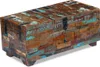 vidaXL Couchtisch Truhe Altholz Massiv 80x40x35 cm Produktbild-Vorschau 3