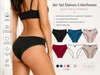 6er Set Damen Slips Baumwolle Unterhosen Komfortbund weich Produktbild-Vorschau 2