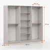 Drehtürenschrank Kleiderschrank Schrank 230 cm  Produktbild-Vorschau 6