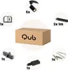 Qub Focus III – LED lištový systém – černý – 1fázový – 200 Náhled obrázku produktu 8