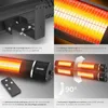 Radiateur infrarouge Solaria Horizon 3000W, boîtier en Voir les images du produit 4