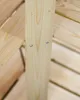 A close-up view of the corner joint of a wooden shelving unit, showing screws securing the pieces together. Produktbild-Vorschau