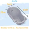 Babybadewanne mit Stöpsel - Baby Wanne 86cm - TV Rheinland Produktbild-Vorschau 4