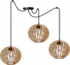 Moderne Led-Deckenhängelampe Aus Holz Produktbild-Vorschau 2