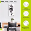 ARTland Wandbild Alu für Innen & Outdoor Mode Skizzenbuch V Produktbild-Vorschau 3