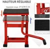 HOMCOM Support universel de moto réglable cric hydraulique Voir les images du produit 4