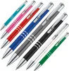 8 Kugelschreiber aus Metall / 8 verschiedene Farben Produktbild-Vorschau 1