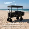 FlinQ Bollerwagen mit Dach bis 130 kg – faltbar – Produktbild-Vorschau 2