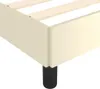 vidaXL Bettgestell Creme 180x200 cm Kunstleder Produktbild-Vorschau 6