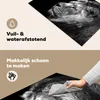 KitchenYeah© Herdabdeckplatte Löwe vor schwarzem Produktbild-Vorschau 2