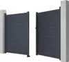 Drehtor NAZARIO, Aluminium massiv, anthrazitfarbig - 300 × Produktbild-Vorschau 4