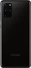 The back of a black Samsung Galaxy S20+ smartphone is shown against a black background. Produktbild-Vorschau