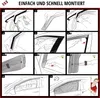 WALSER Premium Auto Windabweiser für Suzuki Jimny Produktbild-Vorschau 6