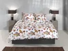 Zohome Castagno Bettbezug - 155x220 cm – 100% Produktbild-Vorschau 3