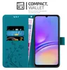 Cadorabo Hülle für Samsung Galaxy A06 Hülle in FLORAL BLAU Produktbild-Vorschau 2