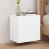 Pensili TV 2 pz. Bianco 40,5x30x40 cm Materiale a base di Anteprima dell’immagine prodotto 2