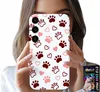 Etui Do Samsung Galaxy A16 4/5G - Psie Łapki Na Białym Tle, Podgląd zdjęcia produktu 1