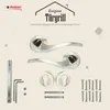 DOMINO Türgriff Drückergarnitur PZ - Profilzylinder Set | Produktbild-Vorschau 9