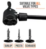 Strex Fahrradpumpe alle Ventile - Druckmesser / Manometer - Produktbild-Vorschau 10