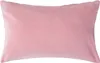 HOMESCAPES Housse de coussin en velours rose, 30 x 50 cm Voir les images du produit 1
