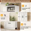 MODFU, mobiletto buffet alto, 60 x 30 x 168 cm, armadio Anteprima dell’immagine prodotto 8
