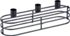 Świecznik metalowy czarny na 3 świeczki 29,5x8,5x9,5 cm Podgląd zdjęcia produktu 7