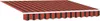 vidaXL Tissu de remplacement pour store, orange et marron, Voir les images du produit 2