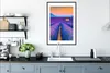 MuchoWow® Gerahmtes Poster Lavendel - Lila - Blumen 60x90 Produktbild-Vorschau 4